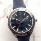 New Version Copy Seamaster 600m GMT Blue Rubber SS Watch Omega Swiss 8605 (8)_th.jpg